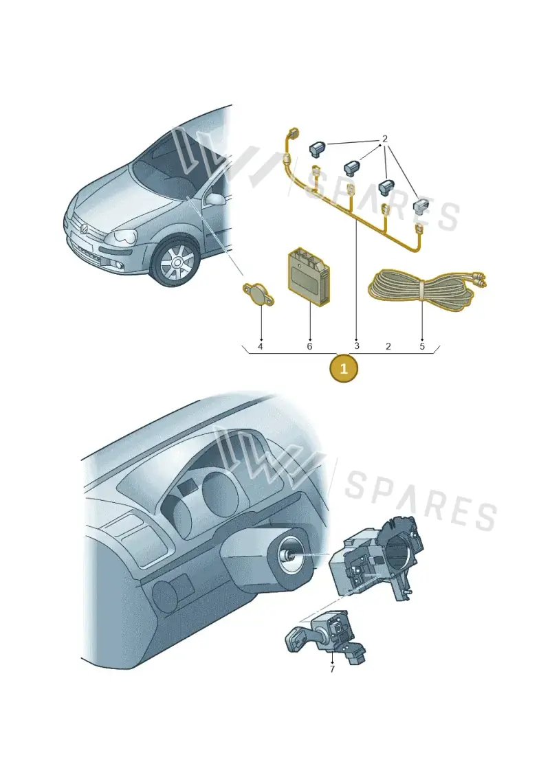 000054650G — Volkswagen Touareg BlueMotion (2014-2018) diagram 420051200, position 1