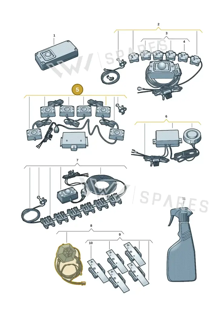 000054650G — Volkswagen Passat estate (2023-) diagram 827054065, position 5