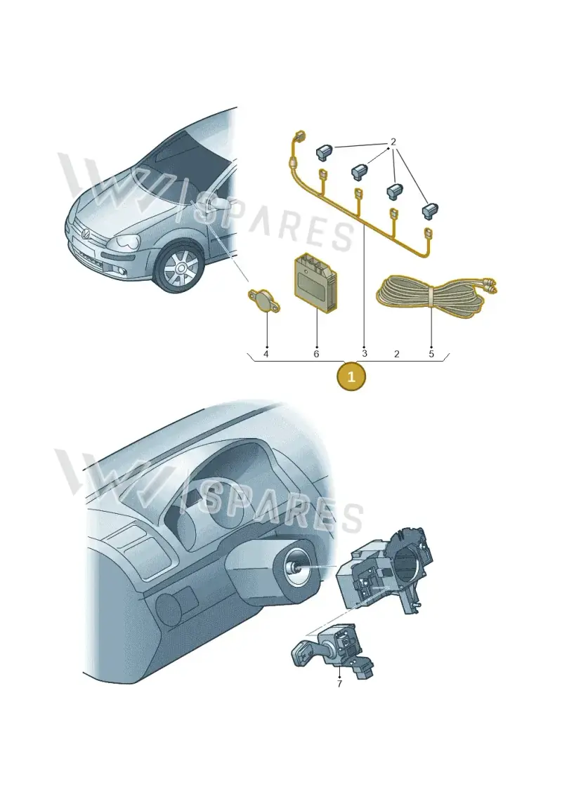 000054650H — Volkswagen Touareg (2014-2018) diagram 420051200, position 1