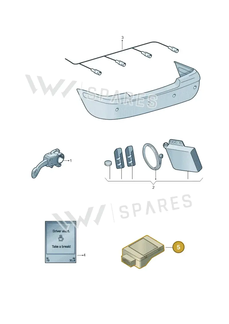 000054830A — Skoda Fabia (2014-2022) diagram 797035800, position 5