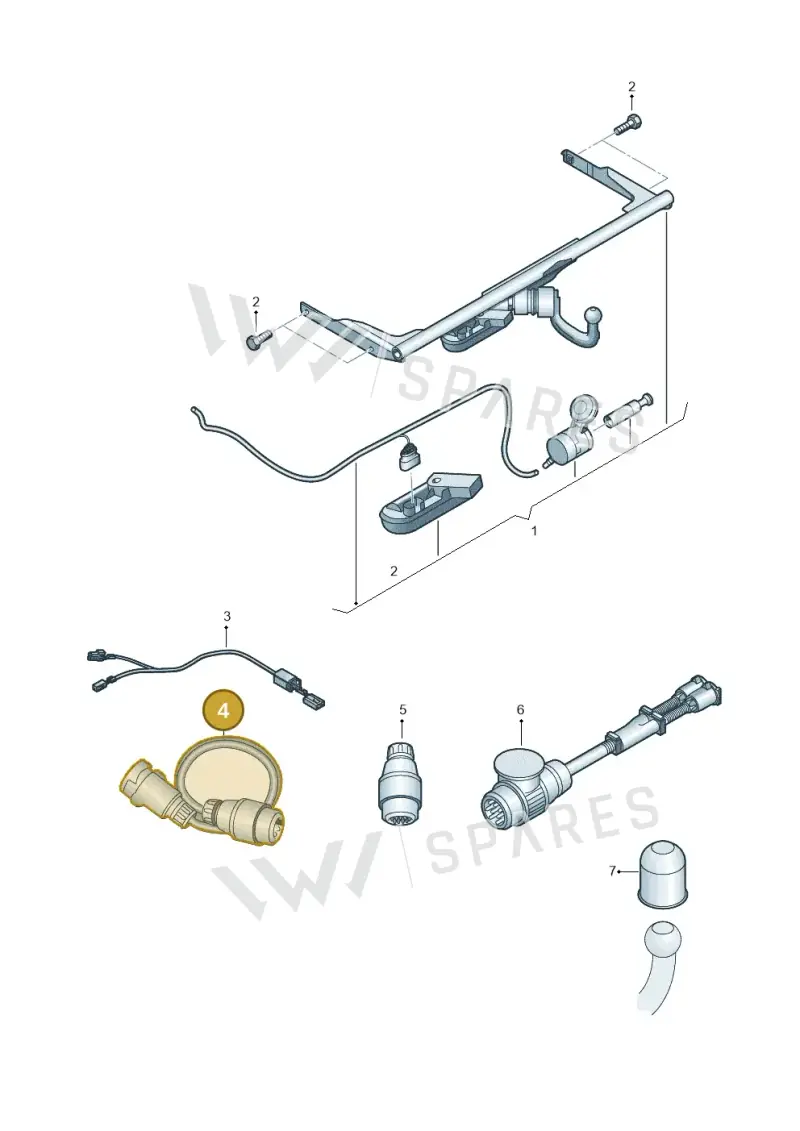 000055300 — Volkswagen Multivan (2021-) diagram 828071010, position 4