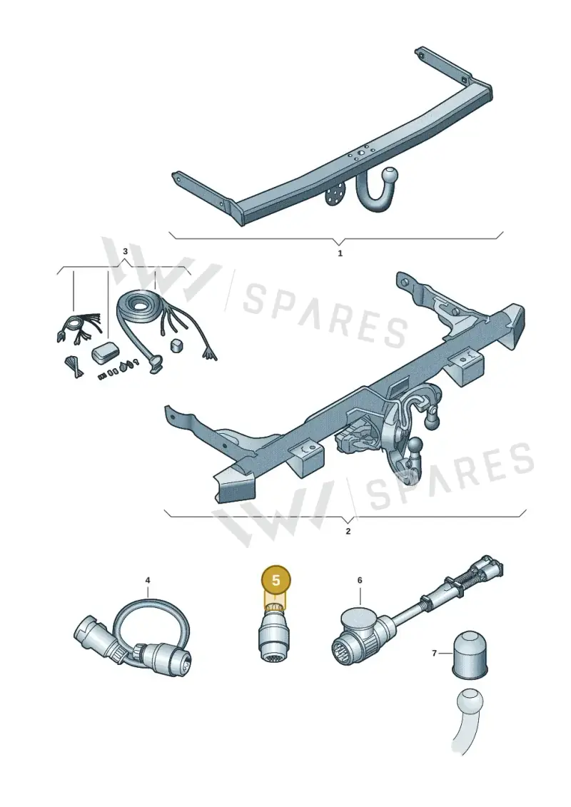 000055300C — Volkswagen ID.Buzz (2022-) diagram 15a071010, position 5