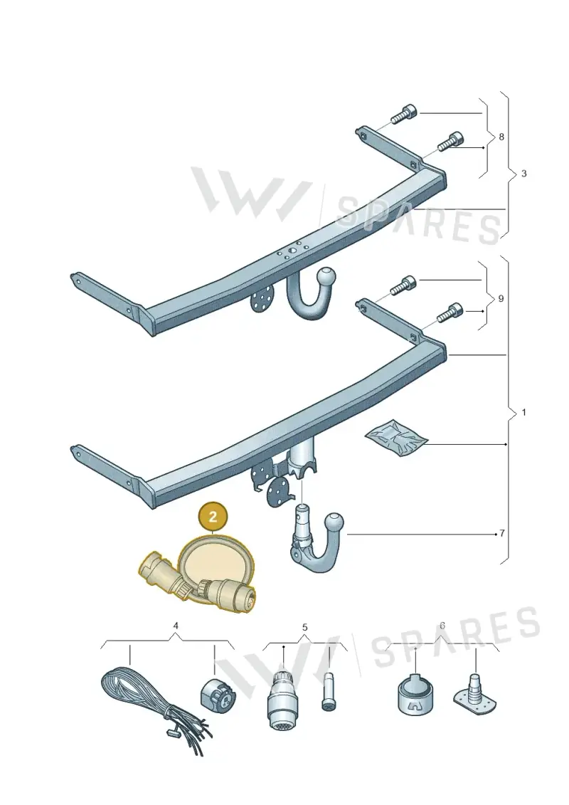 000055300D — Volkswagen Sharan BlueMotion (2015-2022) diagram 475071100, position 2