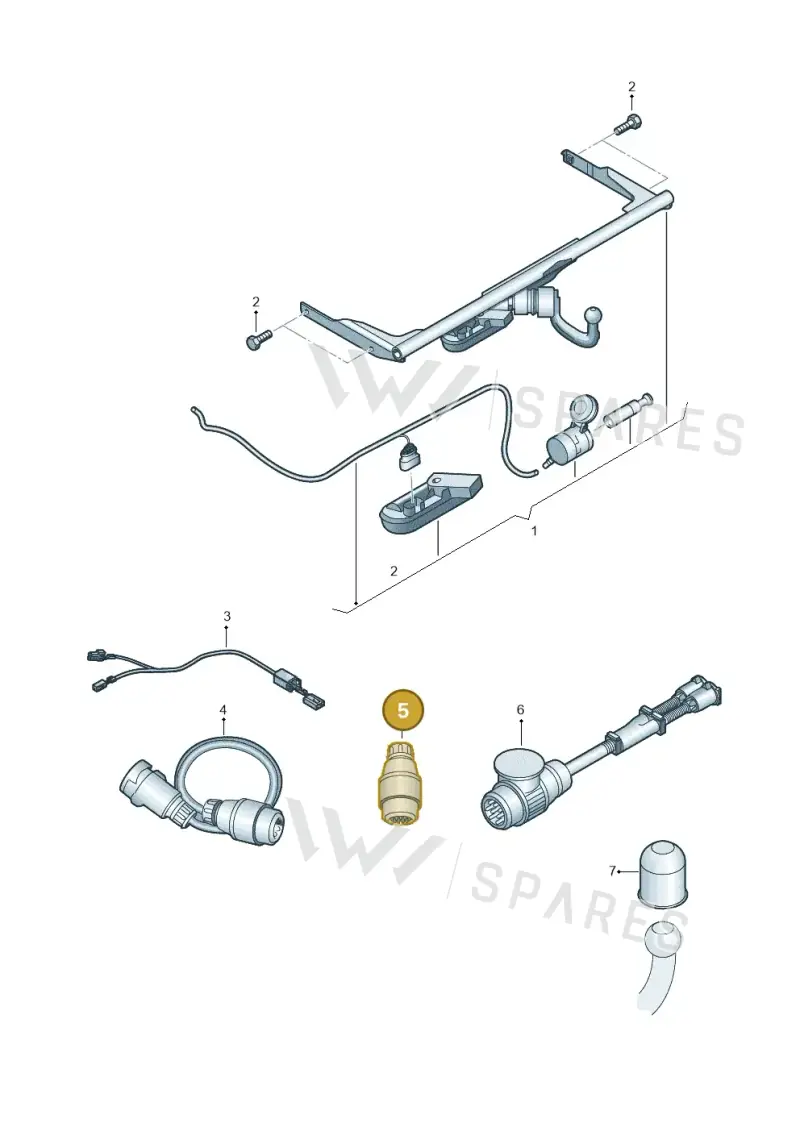 000055300D — Volkswagen Multivan (2021-) diagram 828071010, position 5