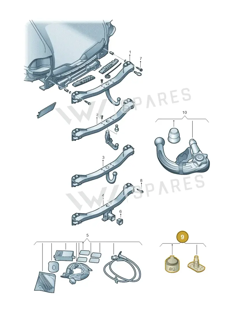 000055308 — Volkswagen Amarok twin cab (2012-2016) diagram 478071100, position 9