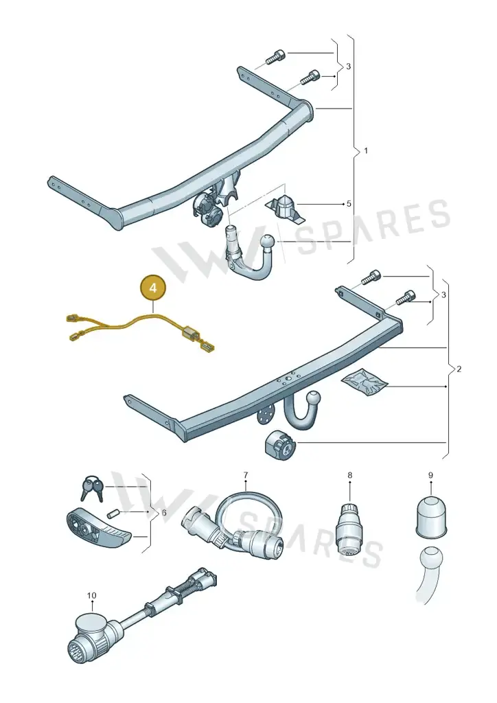 000055712A — Volkswagen T-Roc convertible 1.5 (2019-2024) diagram 813071010, position 4