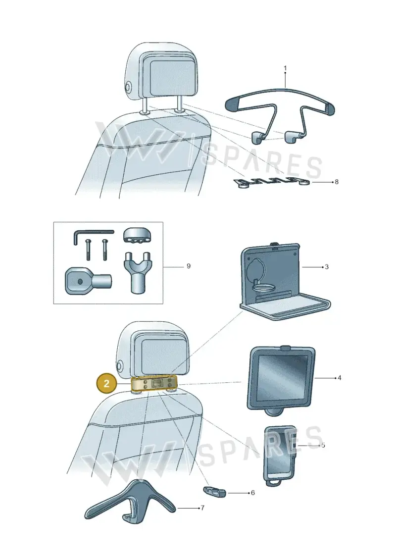 000061122 — Volkswagen Golf 1.6 (2015-2019) diagram 565061800, position 2