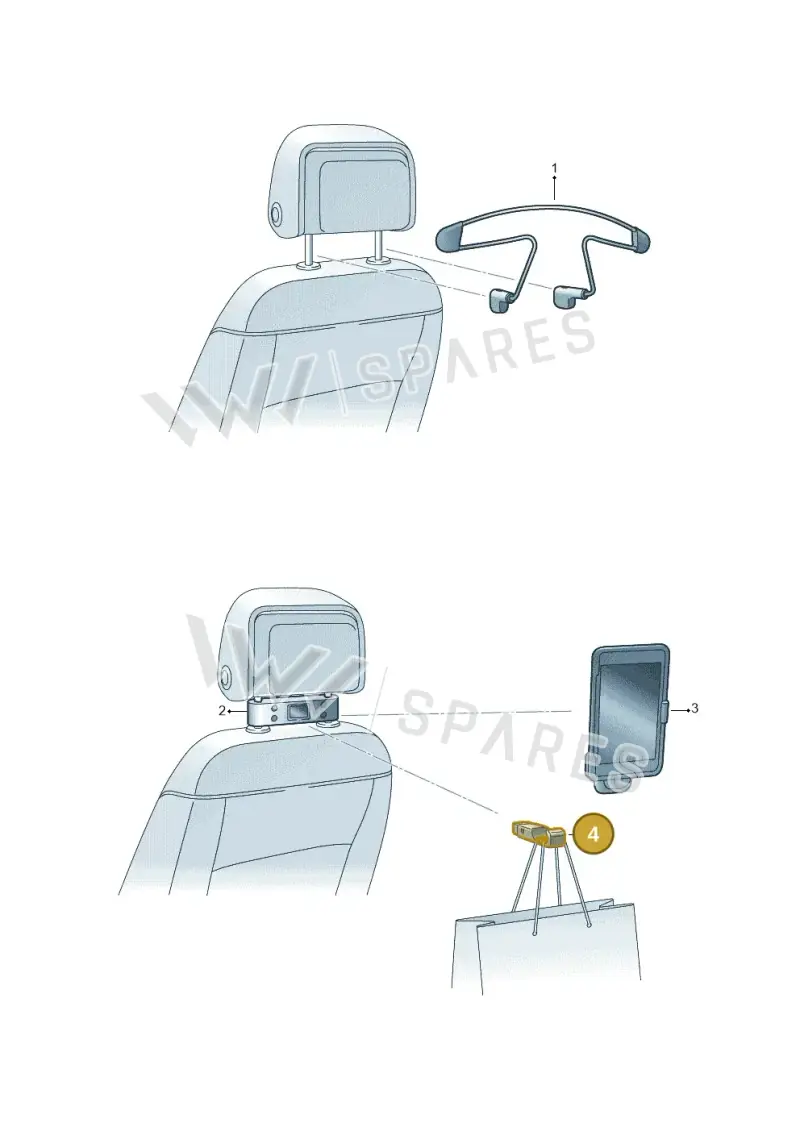 000061125A — Volkswagen Beetle (2016-2019) diagram 746061800, position 4