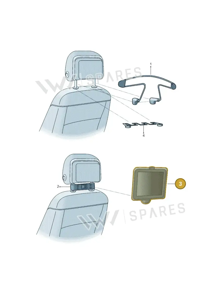 000061125D — Volkswagen Saveiro (2016-2017) diagram 558061800, position 3