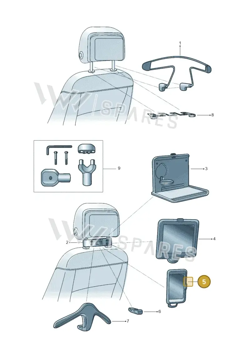 000061125D — Volkswagen Golf 1.6 (2015-2019) diagram 565061800, position 5