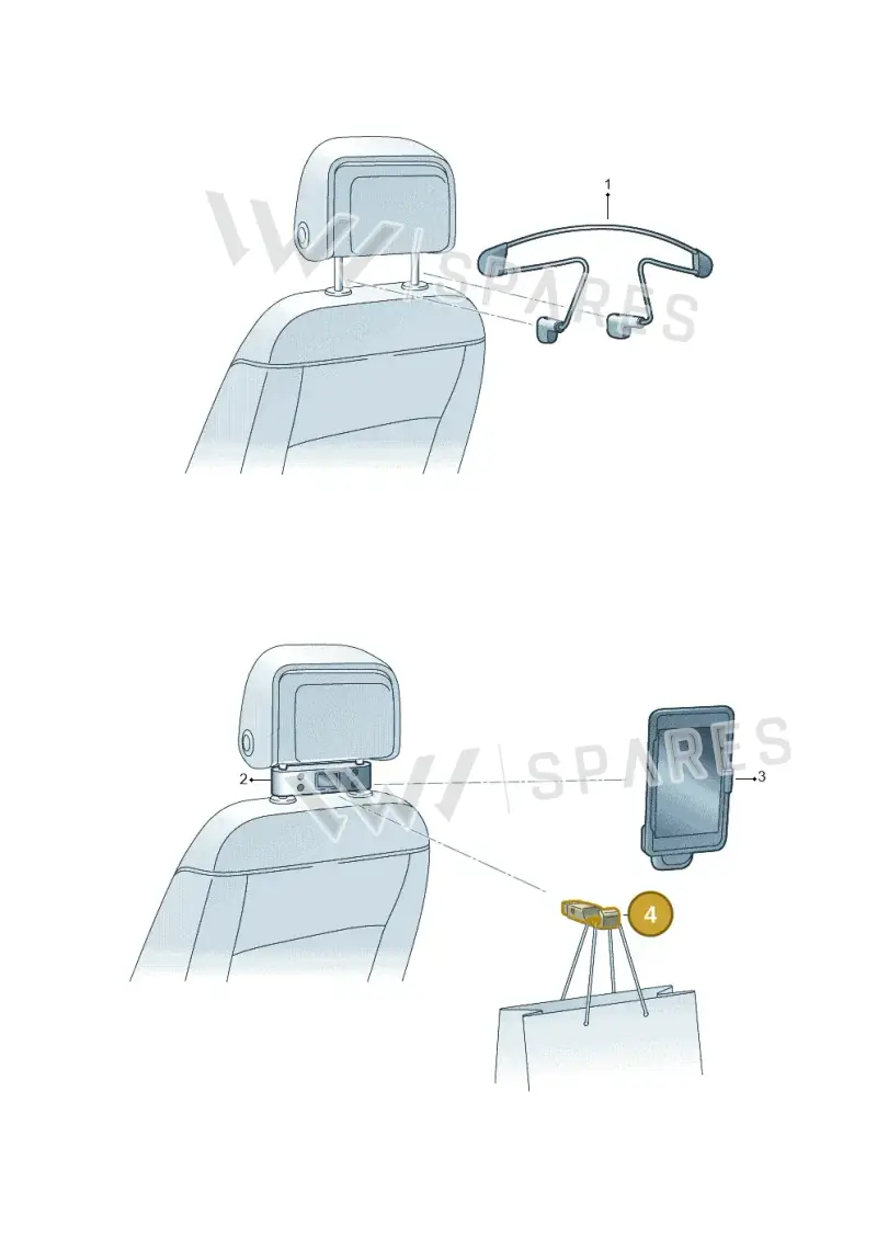 000061125D — Volkswagen Beetle (2016-2019) diagram 746061800, position 4