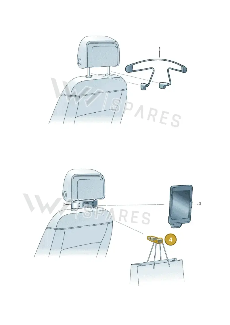 000061125E — Volkswagen Beetle (2016-2019) diagram 746061800, position 4