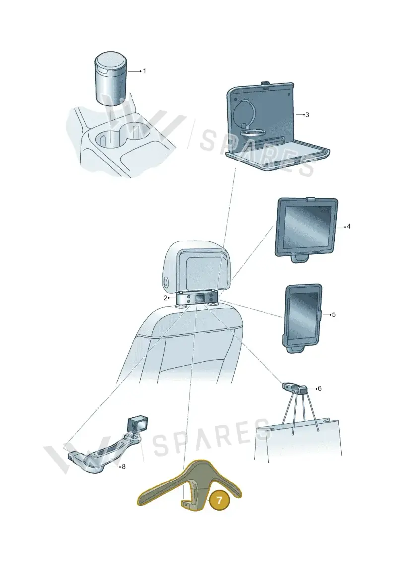 000061127B — Volkswagen Passat estate (2023-) diagram 15a061080, position 7