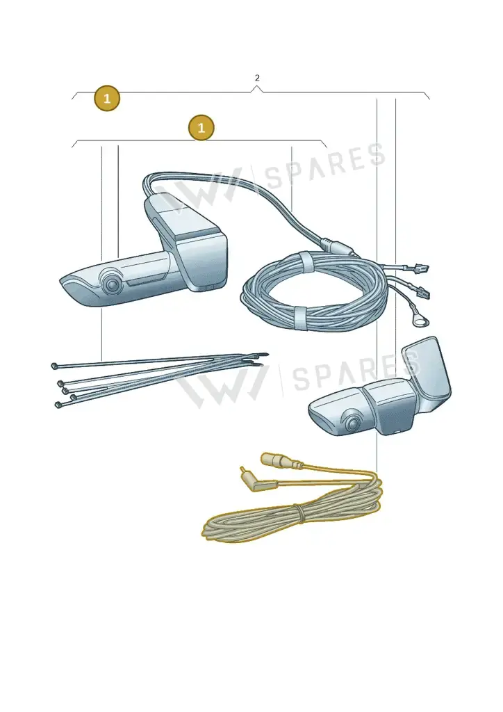 000063511G — Volkswagen Caravelle (2019-2024) diagram 827063050, position 1