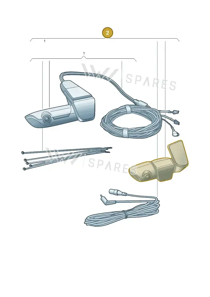 000063511H — Volkswagen Caravelle (2019-2024) diagram 827063050, position 2