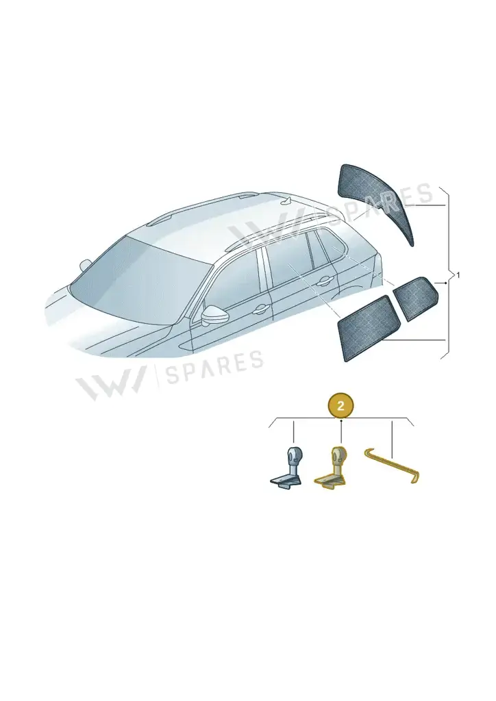 000064720 — Volkswagen Passat estate (2023-) diagram 884064030, position 2