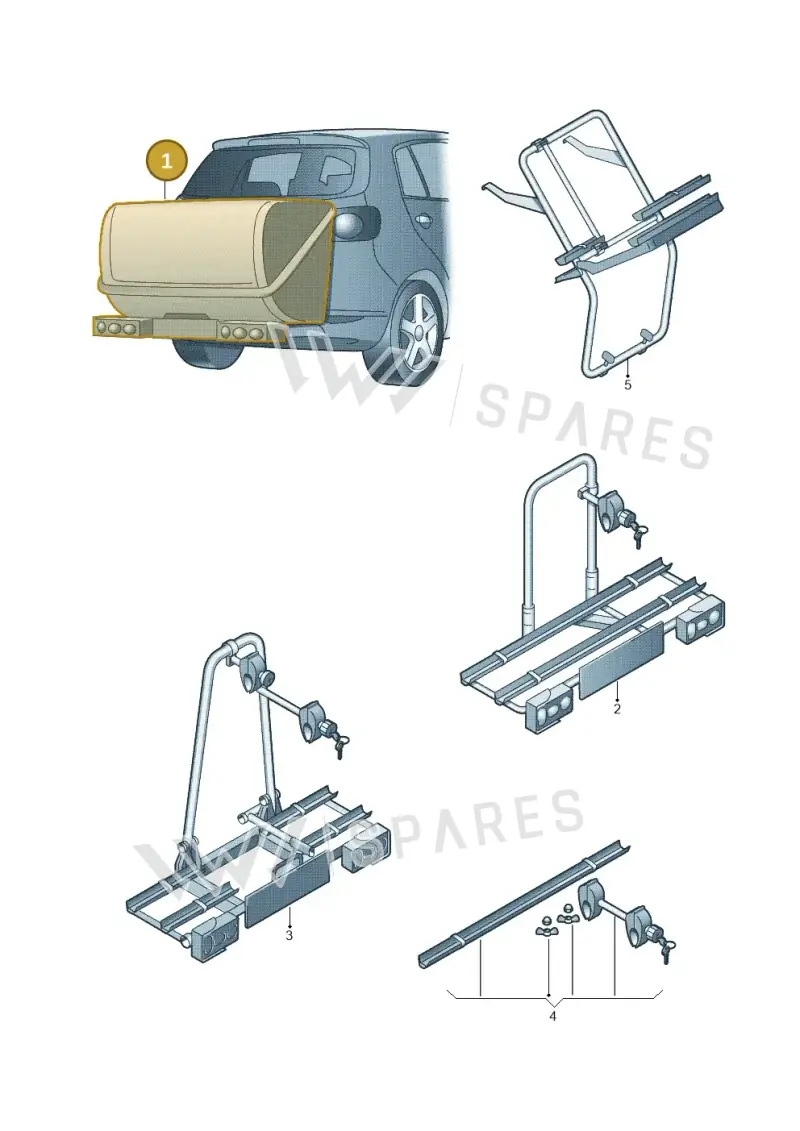 000071105K — Volkswagen TIGUAN                 08> (2007-) diagram 459071600, position 1