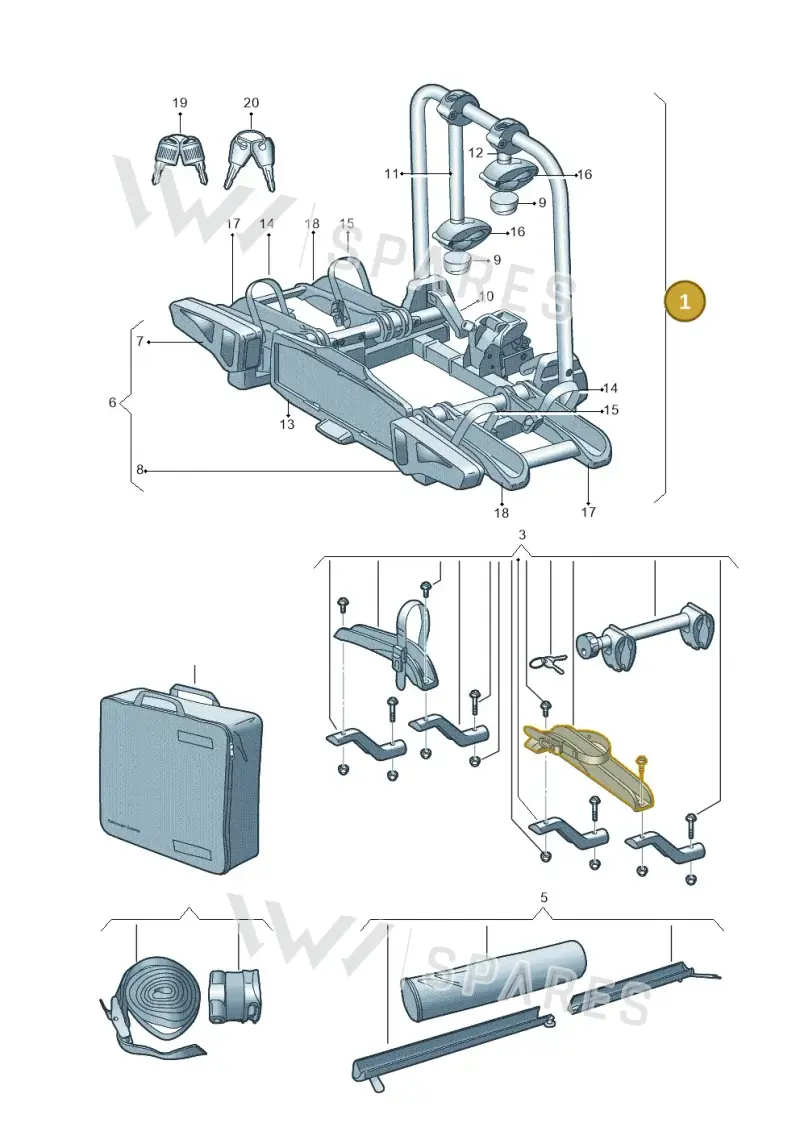 000071105L — Volkswagen Passat Estate (2023-2025) diagram 827071050, position 1