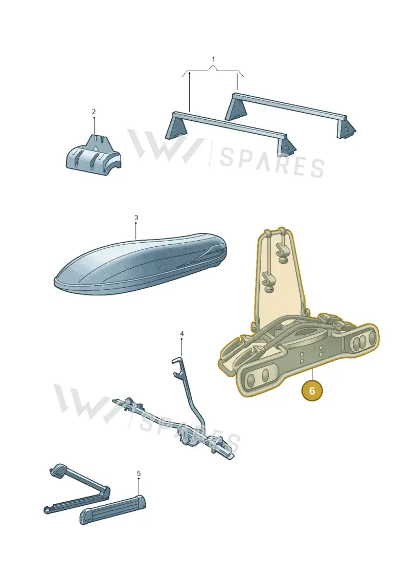 000071105P — Skoda Kodiaq (2024-2024) diagram 805071040, position 6