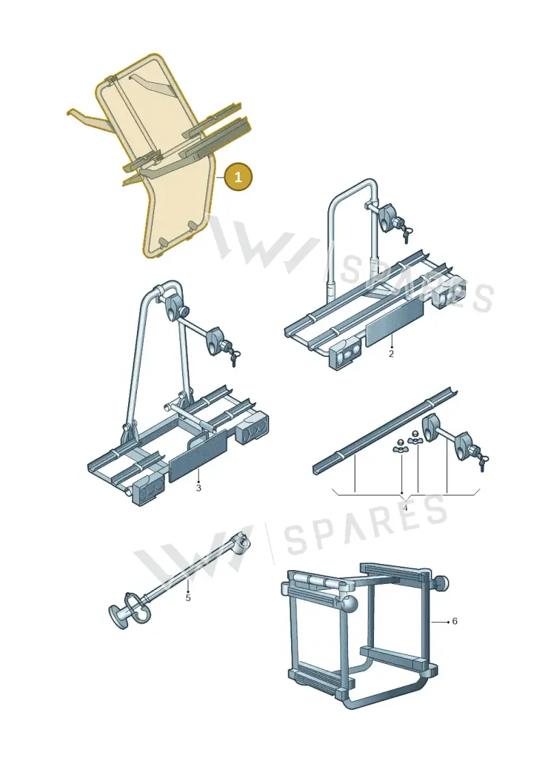 000071105T — Volkswagen Caravelle (2015-2019) diagram 478071600, position 1