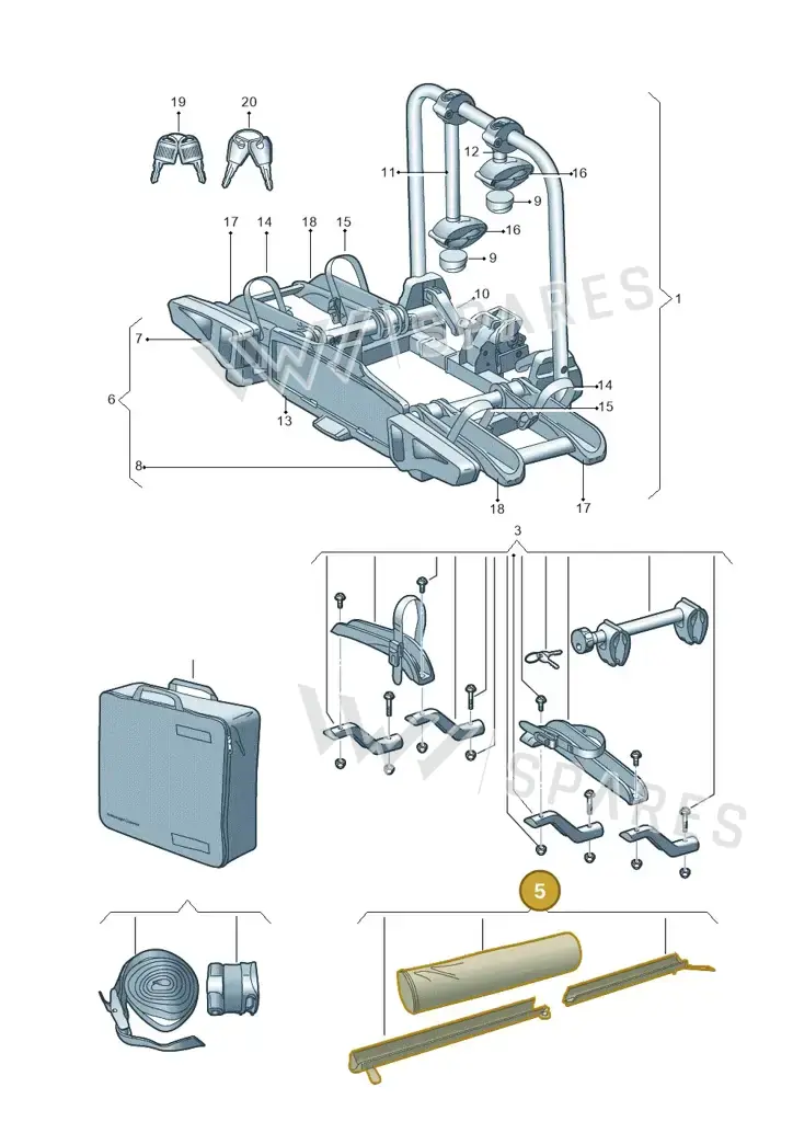 000071123A — Volkswagen Passat Estate (2023-2025) diagram 827071050, position 5