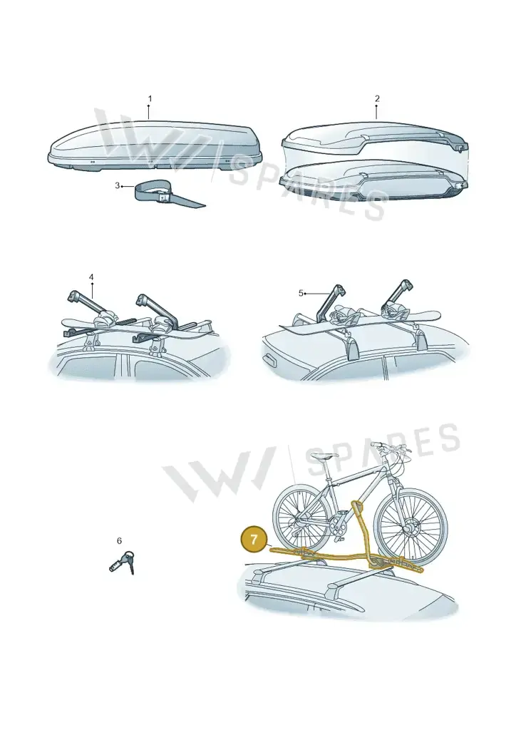 000071128F — Volkswagen Passat Estate (2023-2025) diagram 3j0071040, position 7