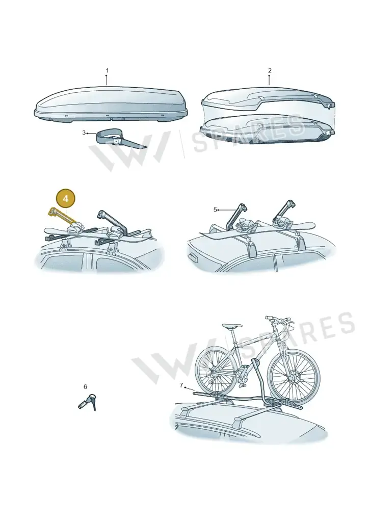 000071129AB — Volkswagen Passat Estate (2023-2025) diagram 3j0071040, position 4