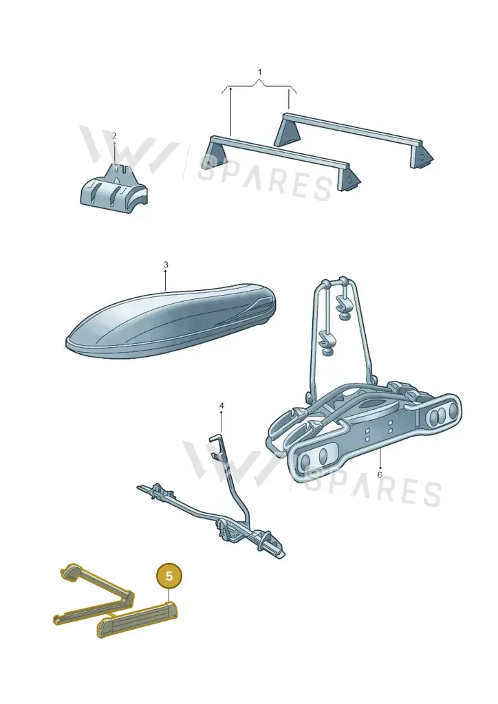 000071129AC — Skoda Kodiaq (2024-2024) diagram 805071040, position 5
