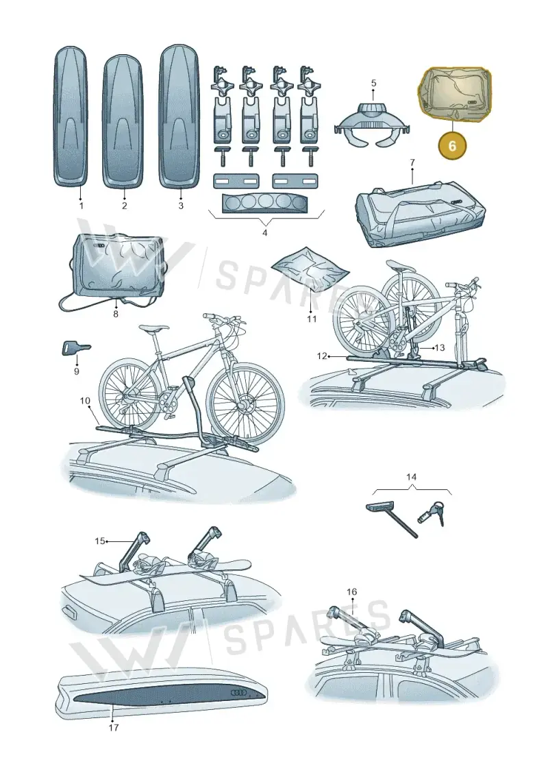 000071154 — Audi TT RS (2016-2023) diagram 898071040, position 6