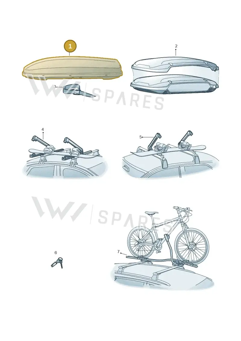 000071200AD — Volkswagen Passat Estate (2023-2025) diagram 3j0071040, position 1
