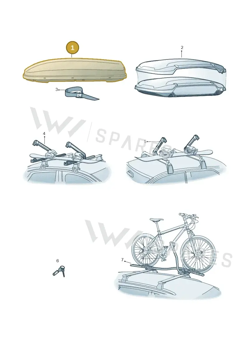 000071200AE — Volkswagen Passat Estate (2023-2025) diagram 3j0071040, position 1
