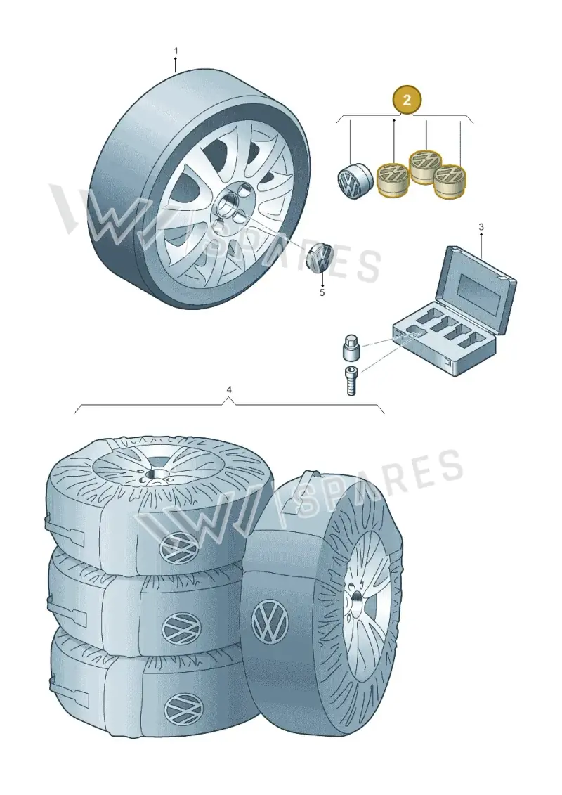 000071215D — Volkswagen Tiguan 2.0 4Motion (2017-2024) diagram 884073020, position 2