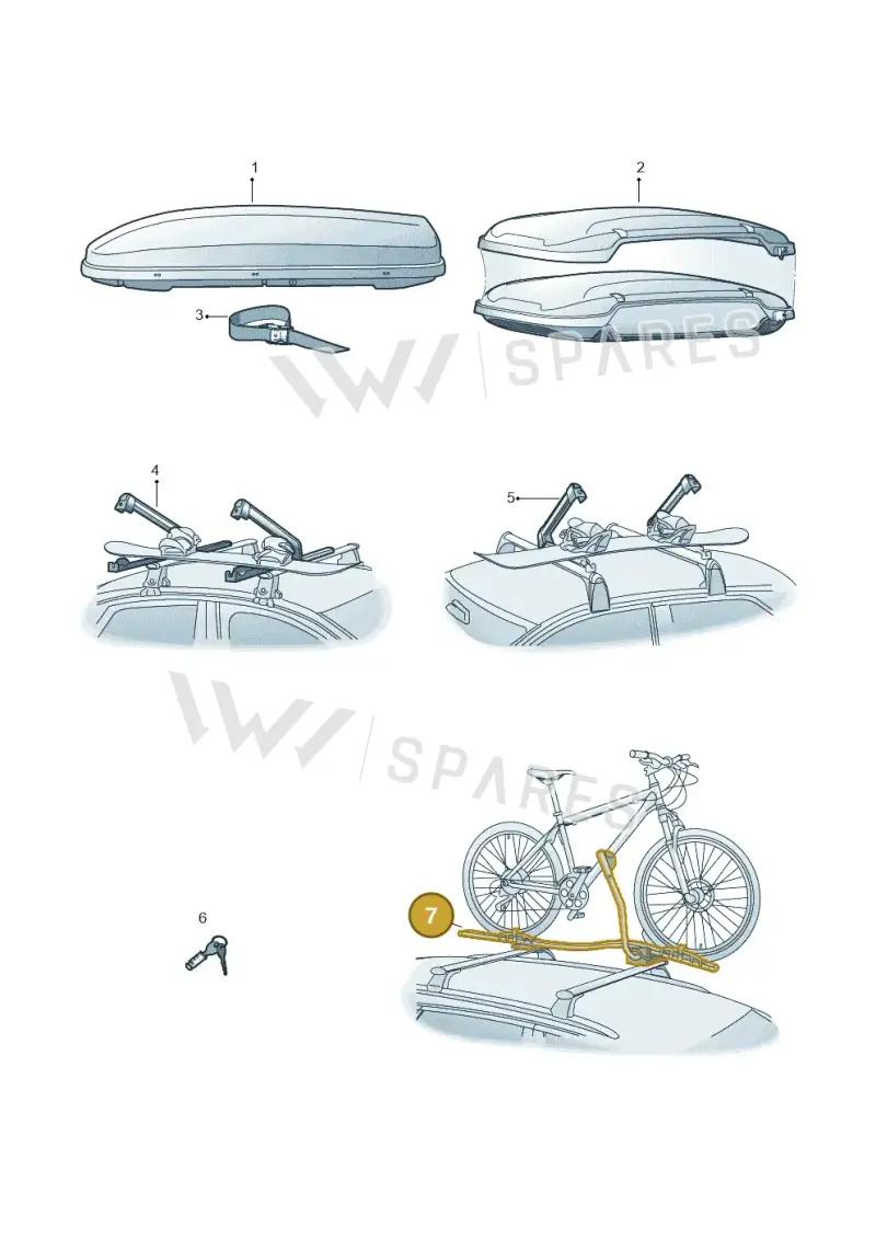 000071743C — Volkswagen Passat Estate (2023-2025) diagram 3j0071040, position 7