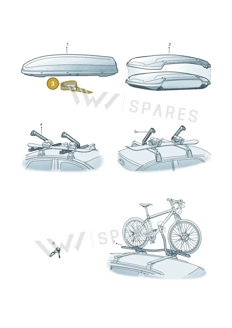 000071790 — Volkswagen Passat Estate (2023-2025) diagram 3j0071040, position 3