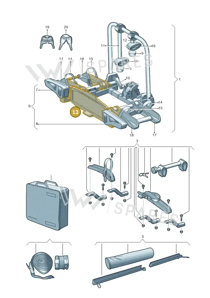 000071800K — Volkswagen Passat Estate (2023-2025) diagram 827071050, position 13