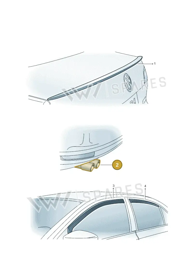 000071913ACH9 — Volkswagen Jetta 2.0 (2015-2015) diagram 880071600, position 2