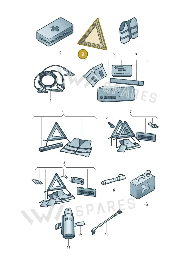 000093055AB — Volkswagen GOLF             "ZA." (2005-2007) diagram 602093010, position 2