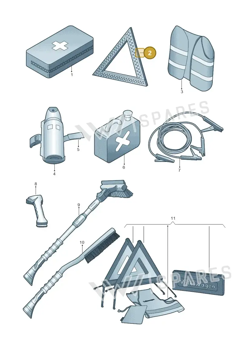 000093055AB — Volkswagen Passat Estate (2023-2025) diagram 827093010, position 2