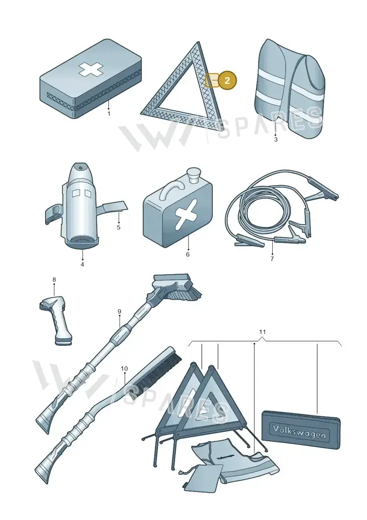 000093055S — Volkswagen Passat estate (2023-) diagram 827093010, position 2
