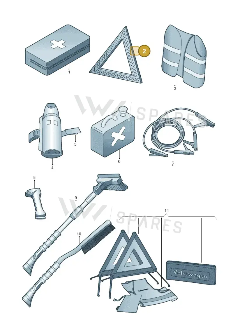 000093055S — Volkswagen Passat estate (2023-) diagram 827093010, position 2