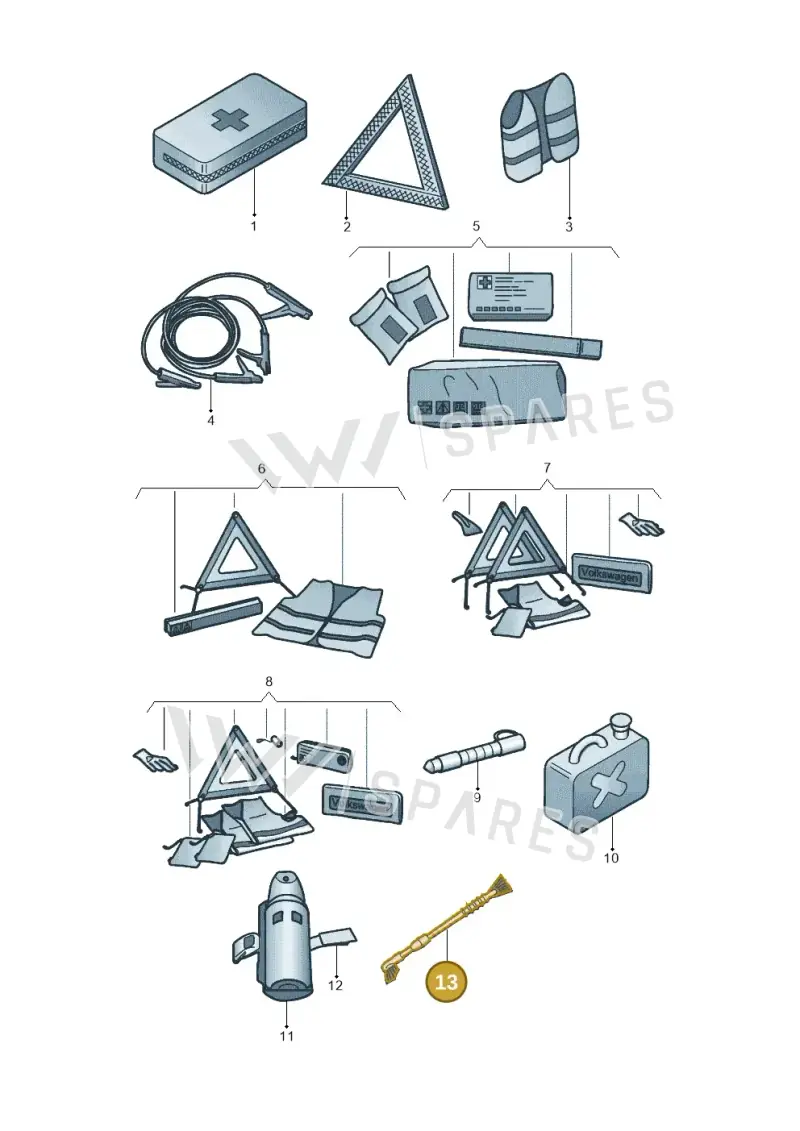 000096010 — Volkswagen GOLF             "ZA." (2005-2007) diagram 602093010, position 13