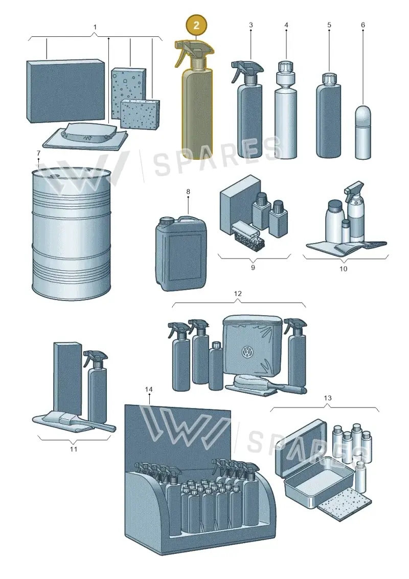 000096301B — Volkswagen Passat estate (2023-) diagram 827096030, position 2