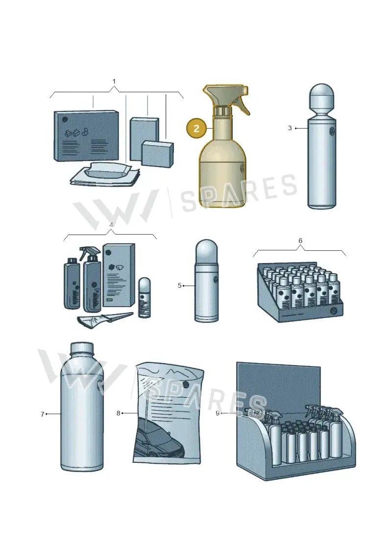 000096304J — Volkswagen GOLF             "ZA." (2005-2007) diagram 602096030, position 2