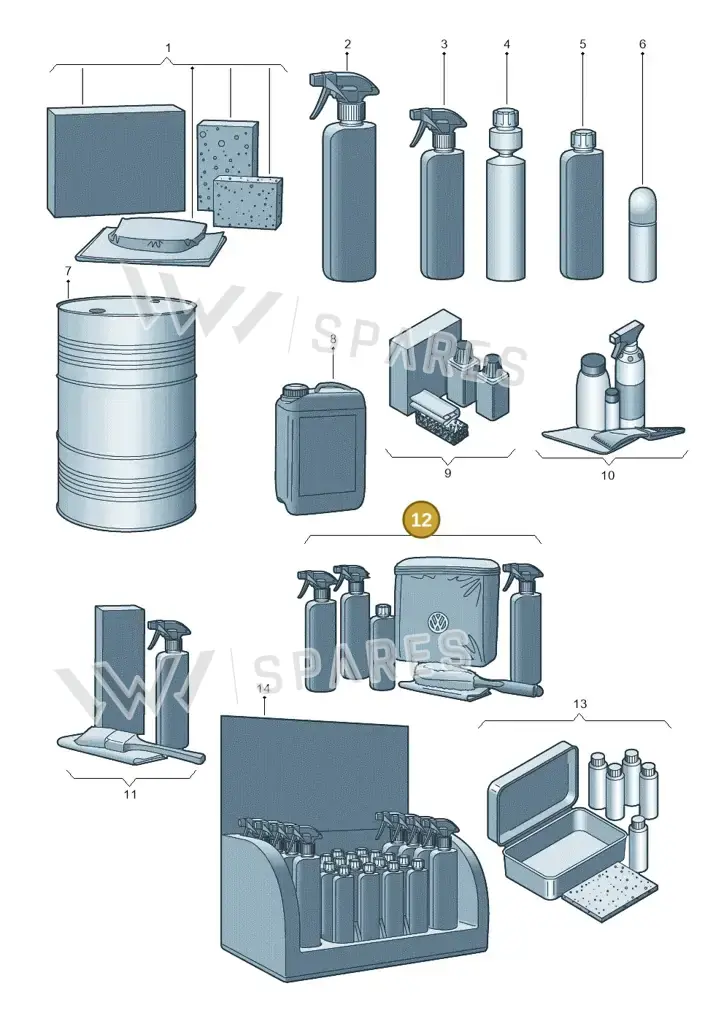 000096355D — Volkswagen Passat estate (2023-) diagram 827096030, position 12