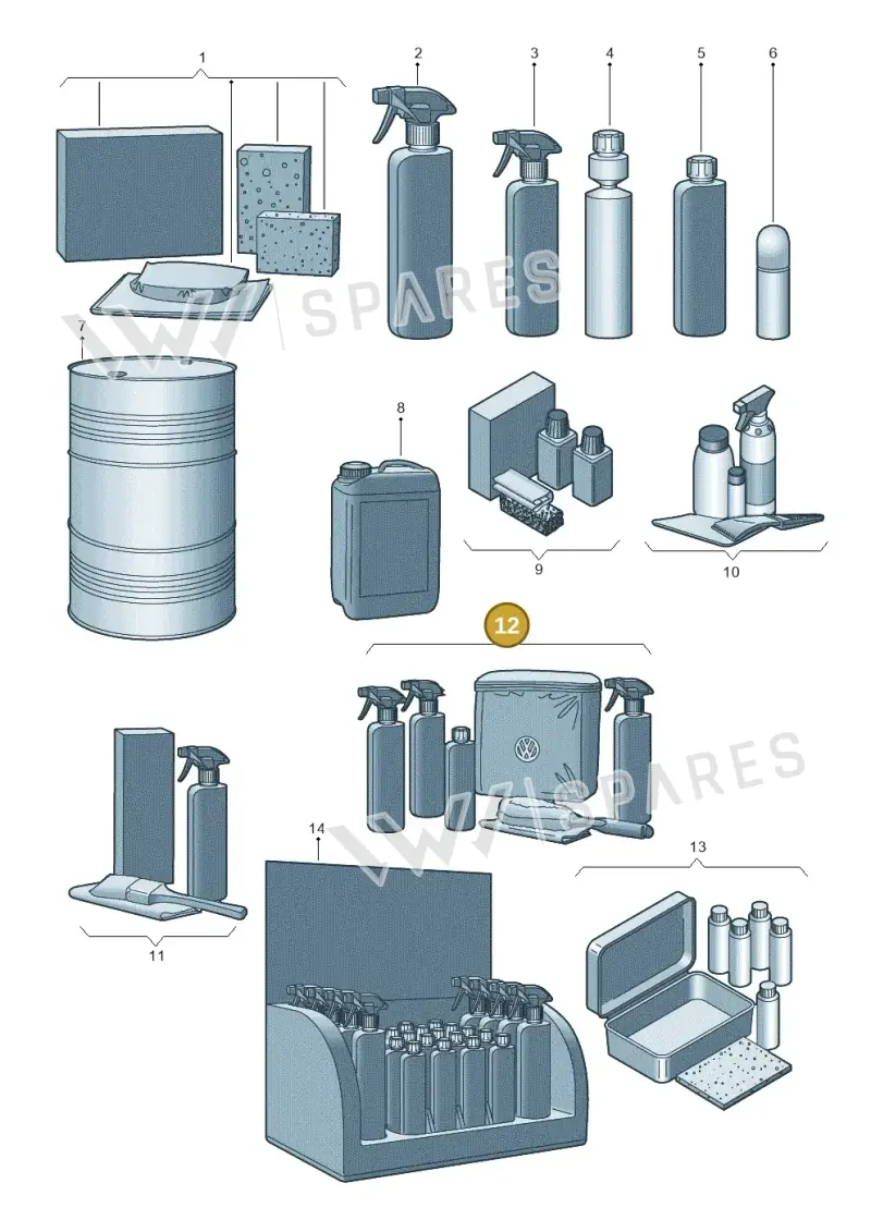 000096355D — Volkswagen Passat estate (2023-) diagram 827096030, position 12