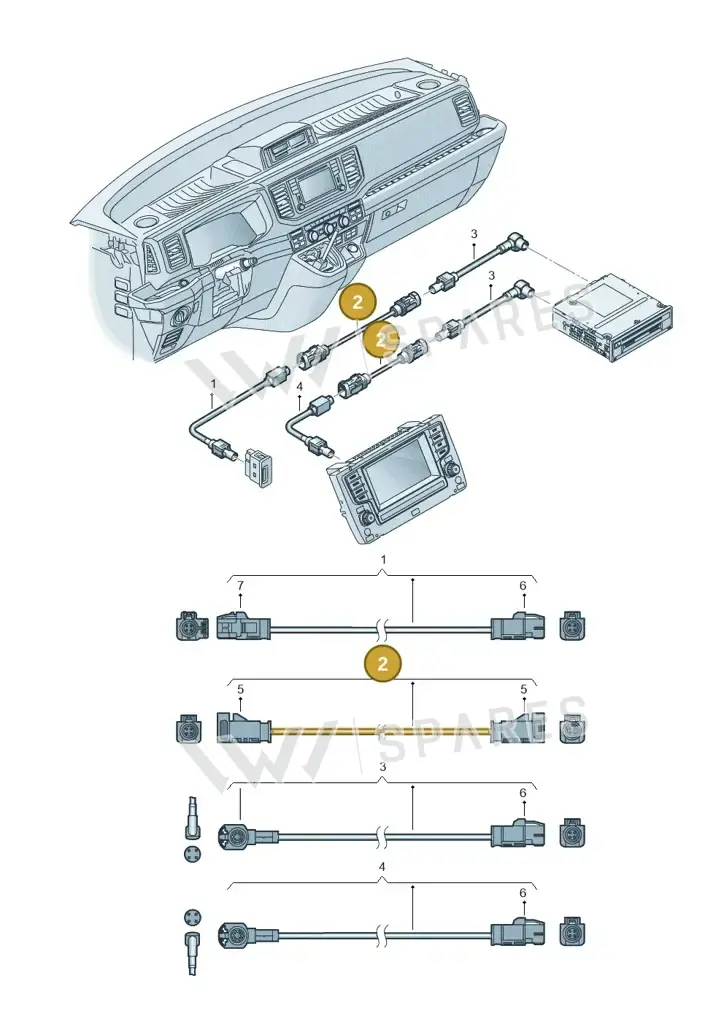 000098600D — Volkswagen MAN TGE 35 (2016-2021) diagram 806972540, position 2