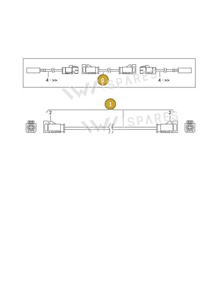 000098600F — Volkswagen 1J0 platform diagram 198035500, position 1