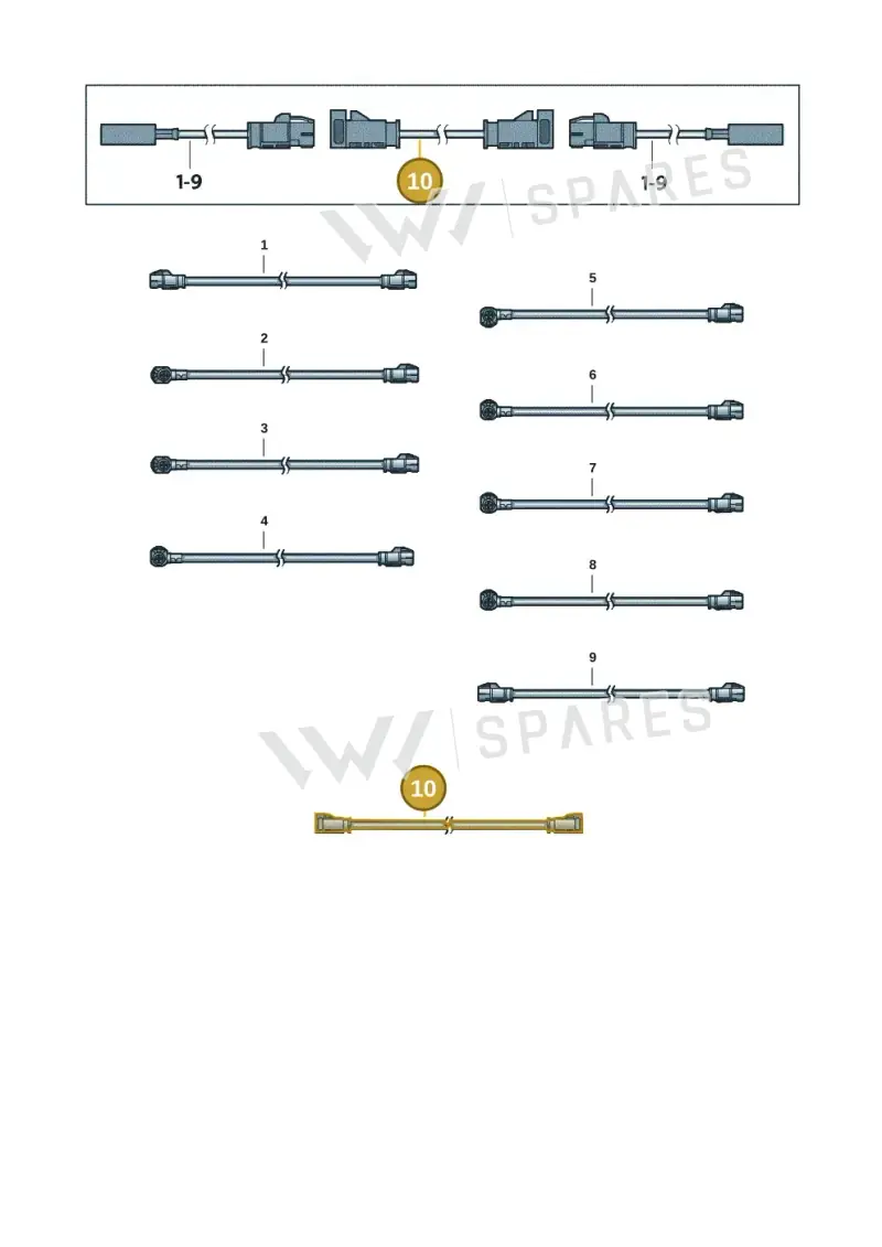 000098600Q — Volkswagen Tiguan 2.0 (2023-) diagram 5h0972057, position 10