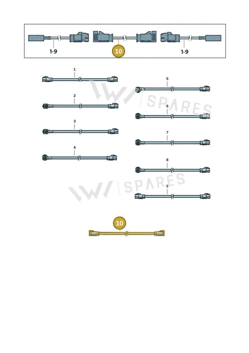 000098600R — Volkswagen Tiguan 2.0 (2023-) diagram 5h0972057, position 10