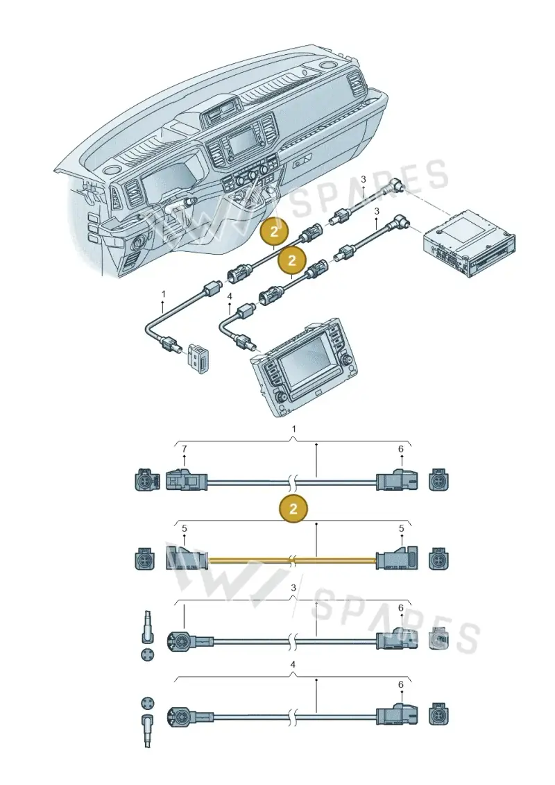 000098600R — Volkswagen E-Crafter 35 (2018-2024) diagram 806972540, position 2